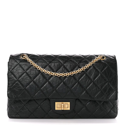 Chanel Aged Calfskin Quilted 2.55 Reissue 227 Flap Black 1 of 12