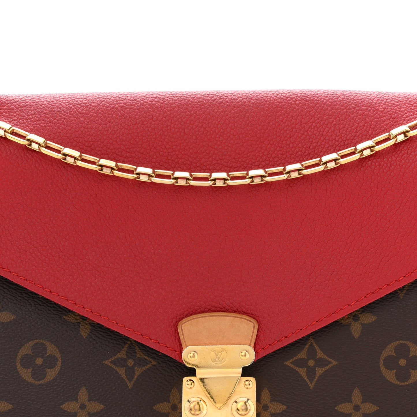 Monogram Pallas Chain Cherry
