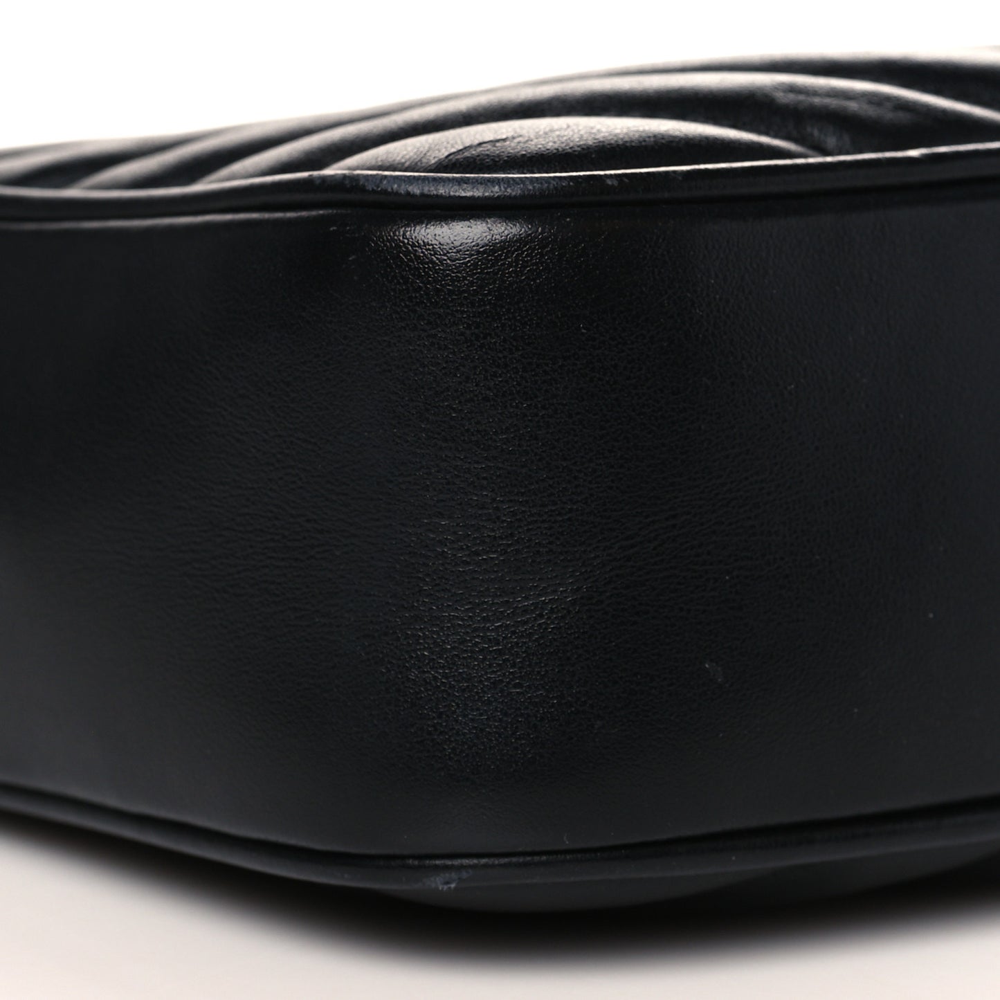 Calfskin Matelasse Monogram Lou Camera Bag Black