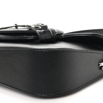 Gucci Demetra Mini Horsebit 1955 Asymmetric Shoulder Bag Black 10 of 10