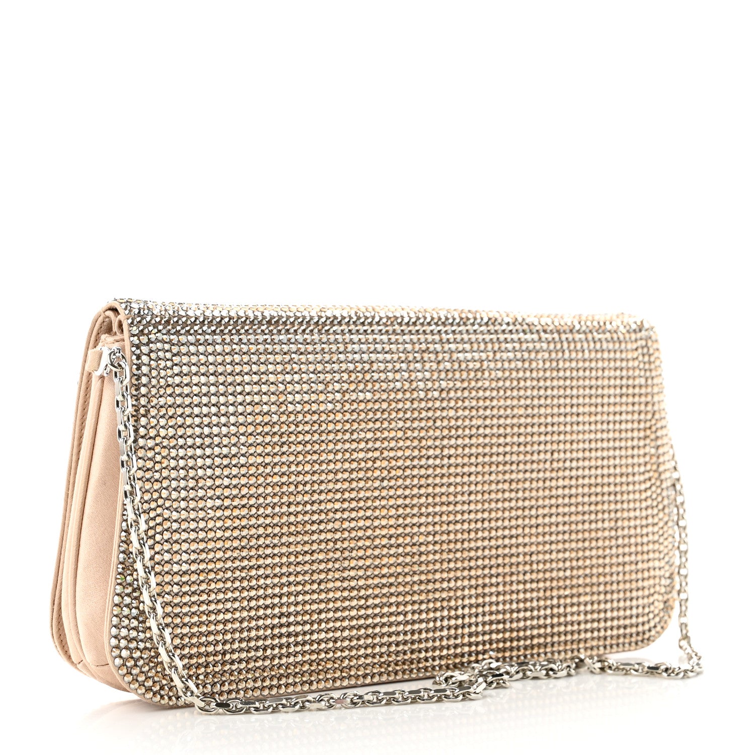 Judith Leiber Swarovski Crystal Clutch Champagne 4 of 8
