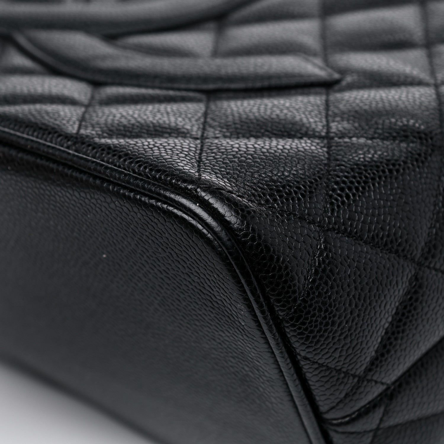 Chanel Caviar Quilted Medallion Tote Black 10 of 17