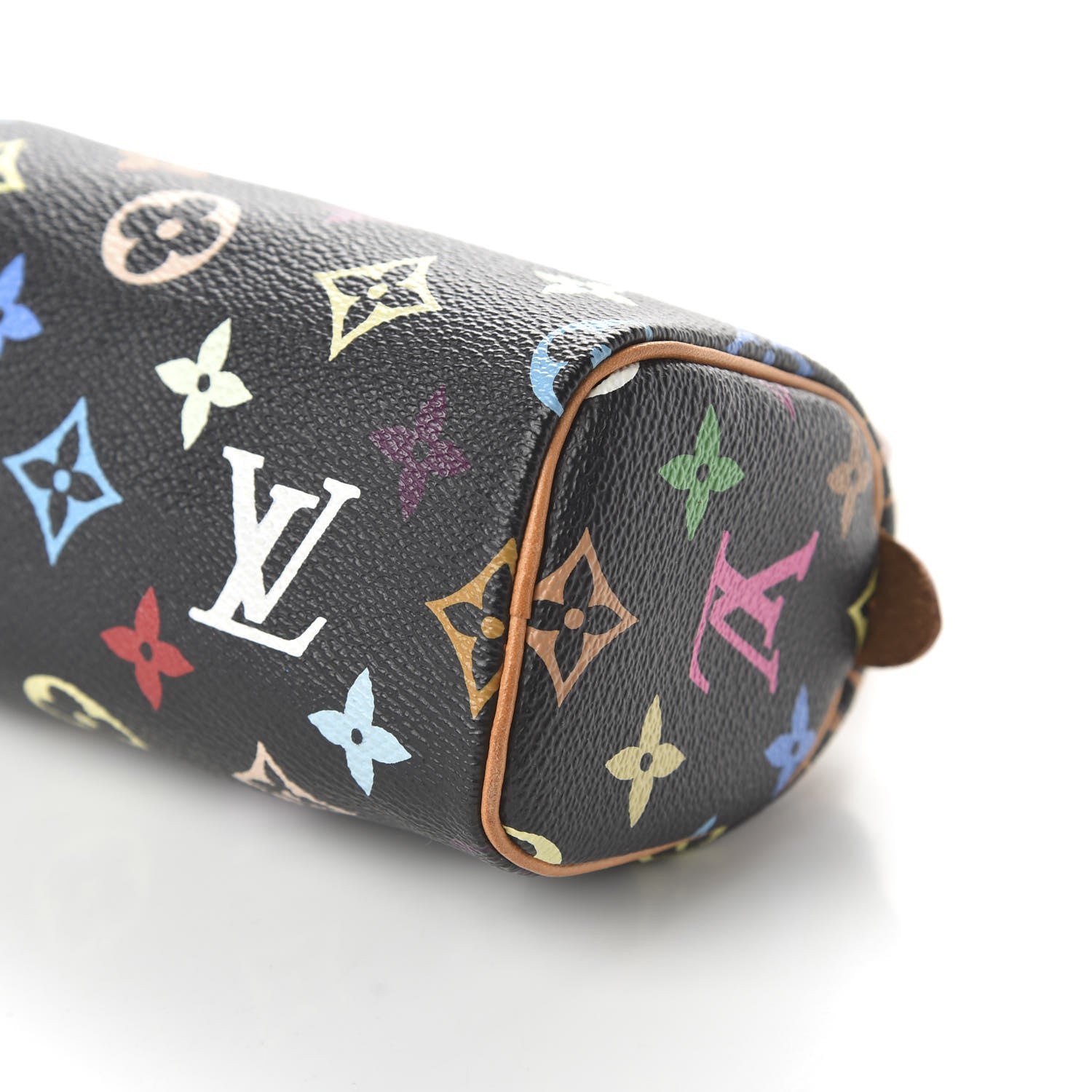 Louis Vuitton Monogram Multicolor Mini Sac HL Speedy Black 7 of 8