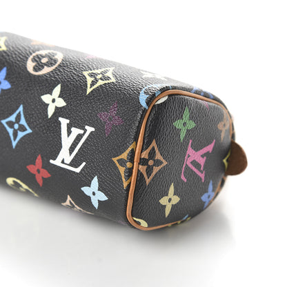 Louis Vuitton Monogram Multicolor Mini Sac HL Speedy Black 7 of 8