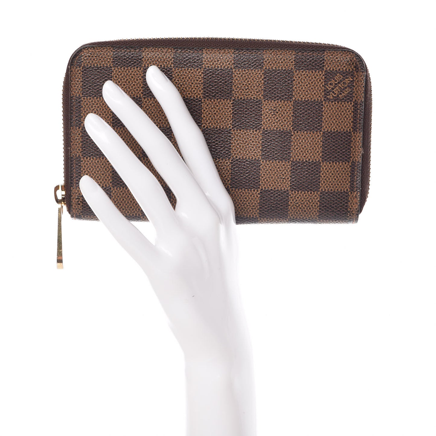 Damier Ebene Zippy Compact Wallet
