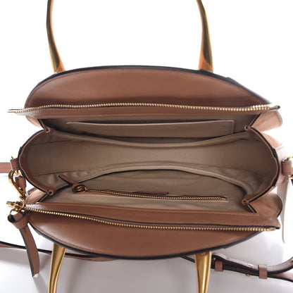 Chloe Goatskin Suede Medium Pixie Bag Nougat 6 of 10