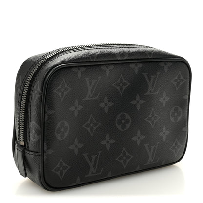 Louis Vuitton Monogram Eclipse Toilet Pouch PM 3 of 10
