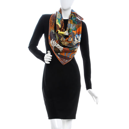 Hermes Silk Under The Waves Scarf 90 2 of 7