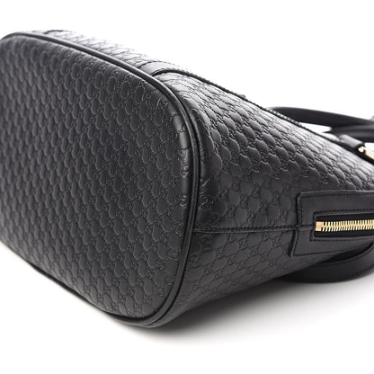 Gucci Microguccissima Medium Dome Bag Black 9 of 11