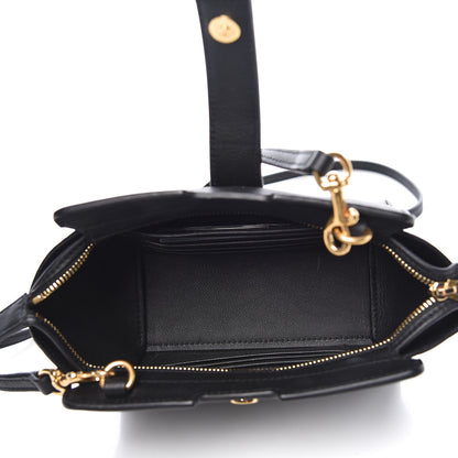 Saint Laurent Calfskin Monogram Toy Cabas Black 5 of 10