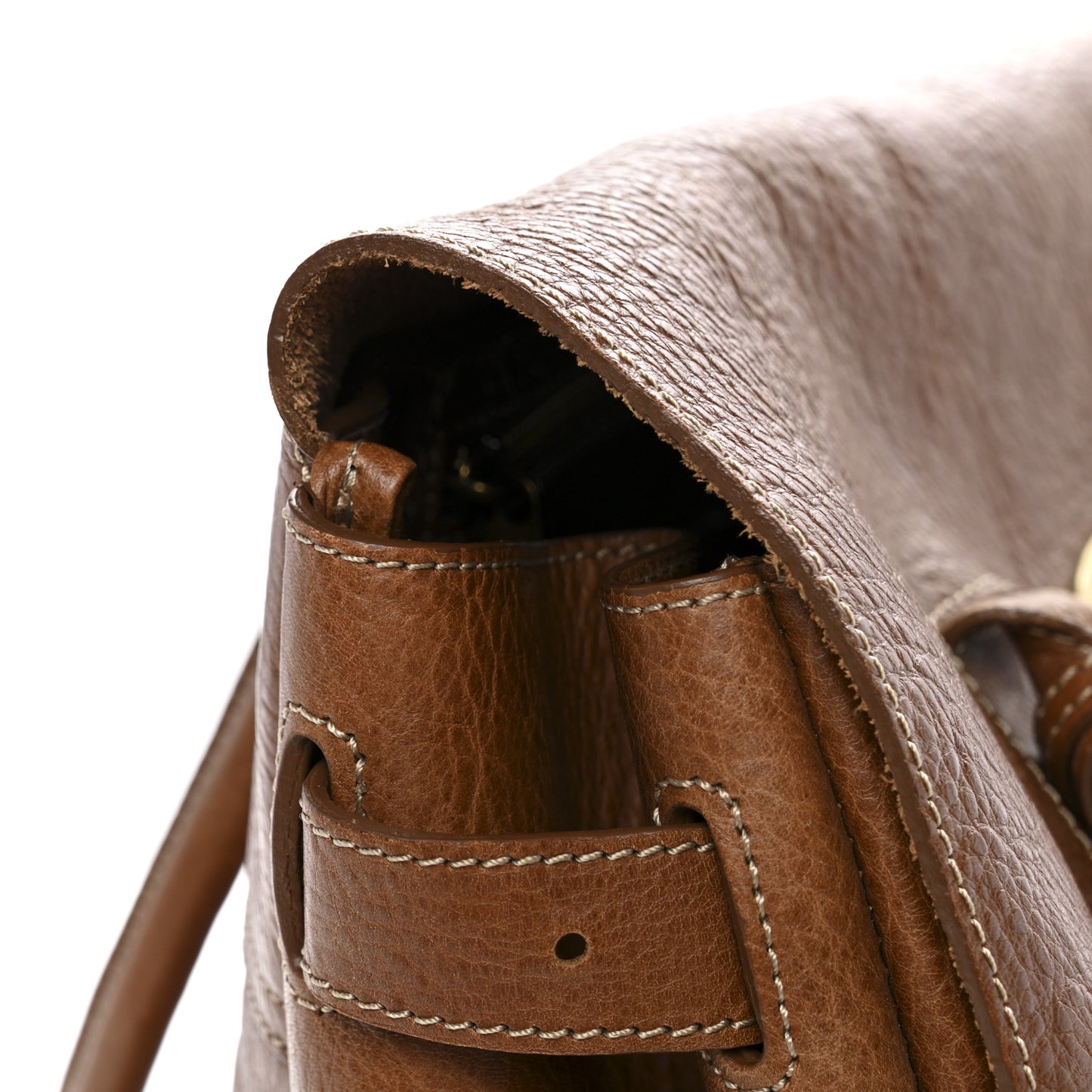 Natural Leather Bayswater Oak