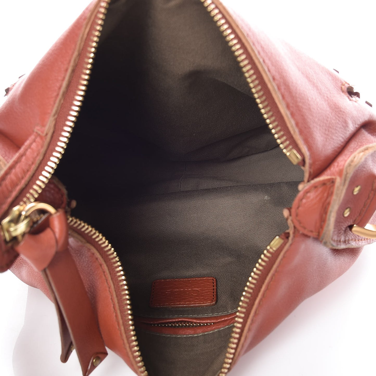 Calfskin Medium Marcie Hobo Whiskey