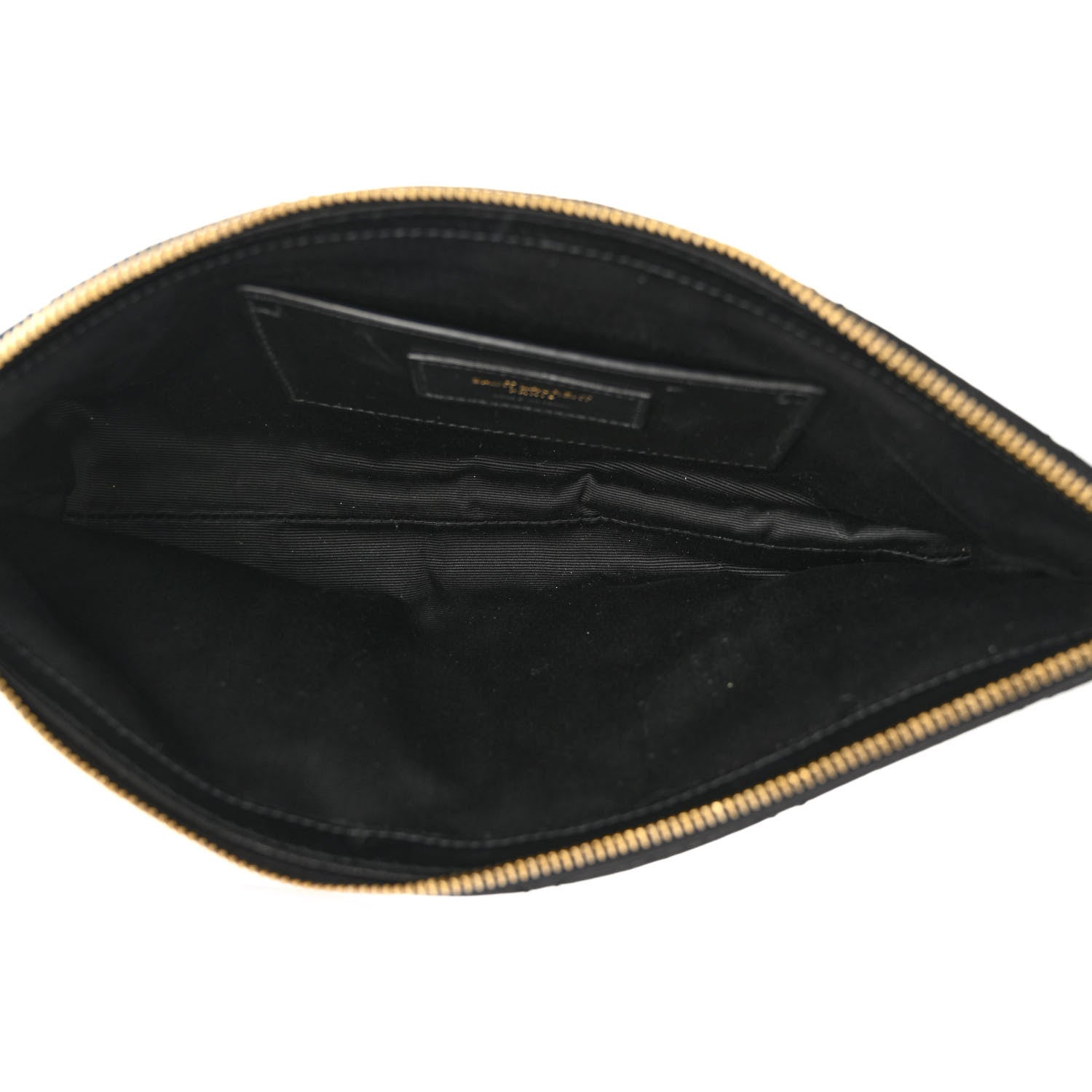 Saint Laurent Lambskin Quilted Maxi Icare Shopping Tote Black 7 of 12