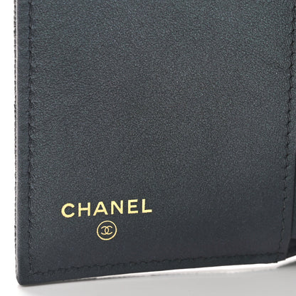 Chanel Iridescent Caviar Quilted Small Flap Wallet Black 6 of 9