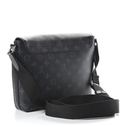 Louis Vuitton Monogram Eclipse District PM Black 3 of 10