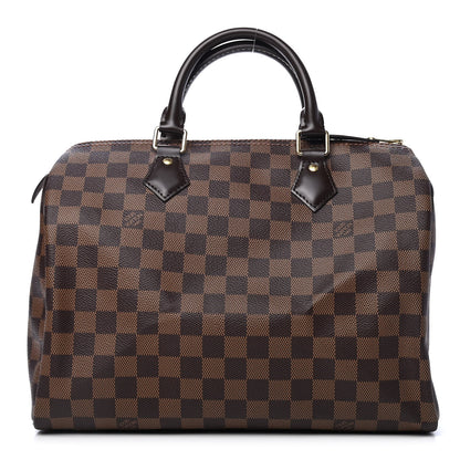 Louis Vuitton Damier Ebene Speedy 30 1 of 6