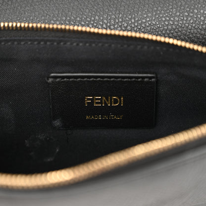 Fendi Vitello Cruise F is Fendi Medium Envelope Wallet on Chain Black 6 of 14