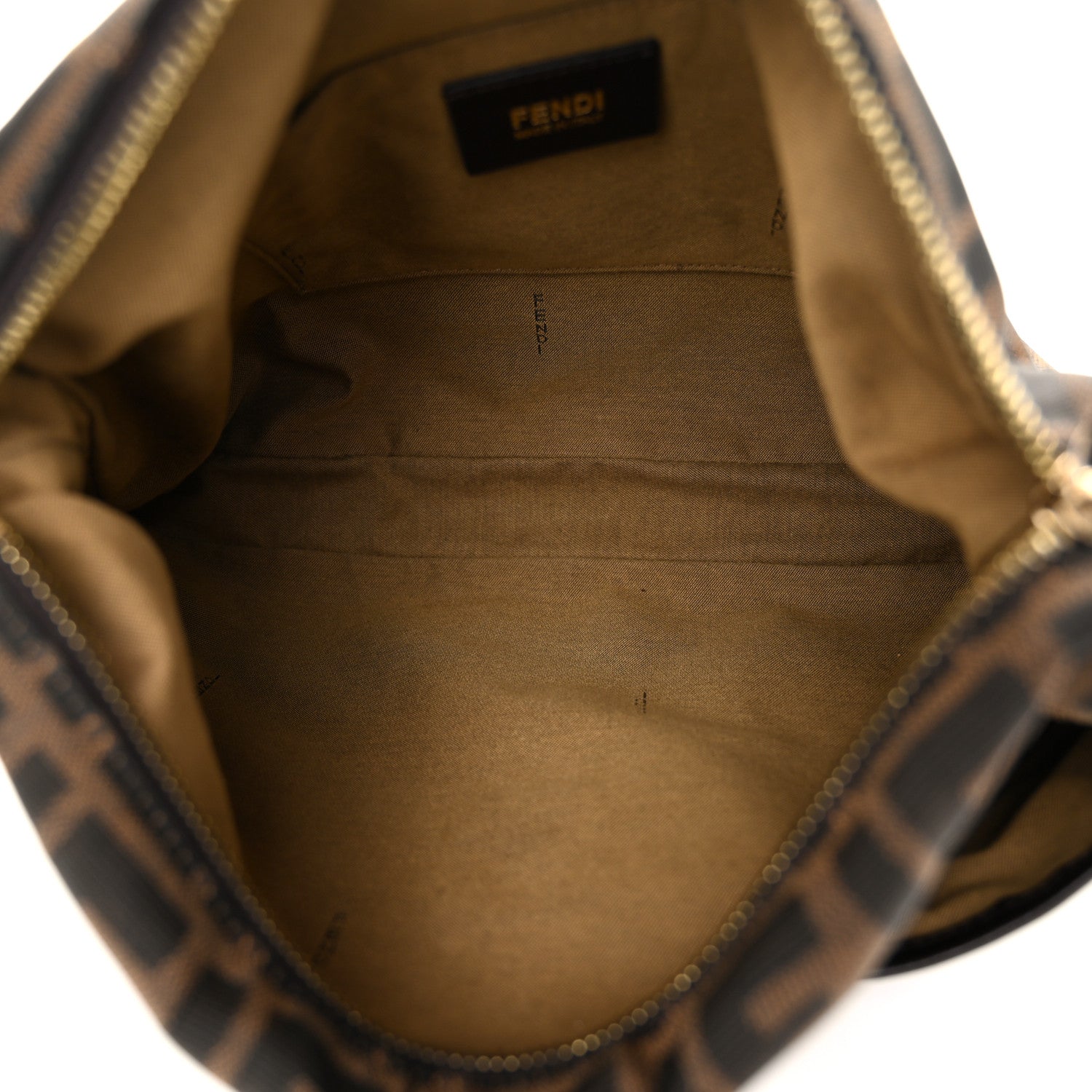 Fendi Zucca Cuoio Lucido Chef Crossbody Bag Tobacco Moro 5 of 10