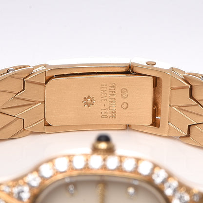 Patek Philippe 18K Yellow Gold Diamond La Flamme Quartz Watch 481513 6 of 6