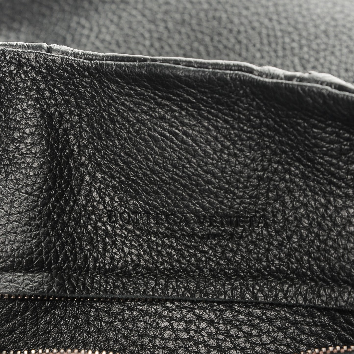 Cervo Deerskin Large Hobo Nero Black
