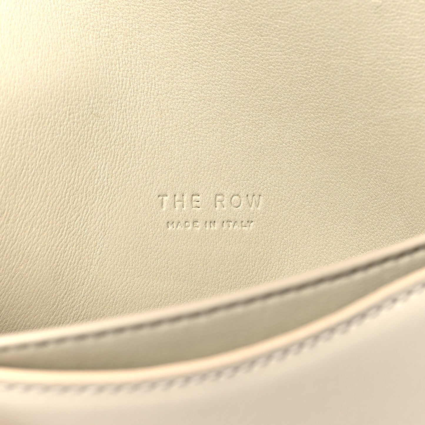 Smooth Calfskin Horizontal Belt Bag Ivory