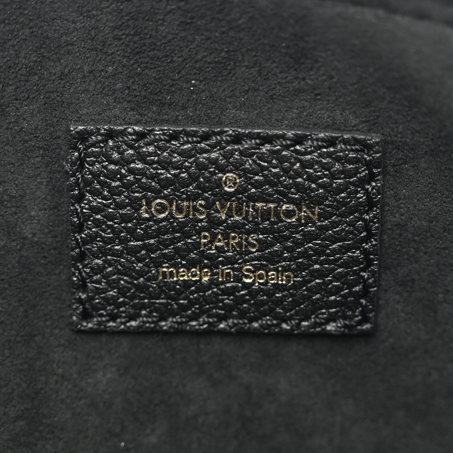 Louis Vuitton Empreinte Monogram Giant Multi Pochette Accessories Small Pochette Black 6 of 6