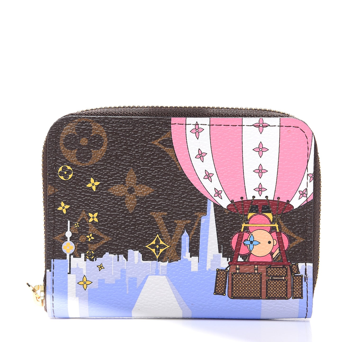 Monogram 2019 Christmas Animation Zippy Coin Purse
