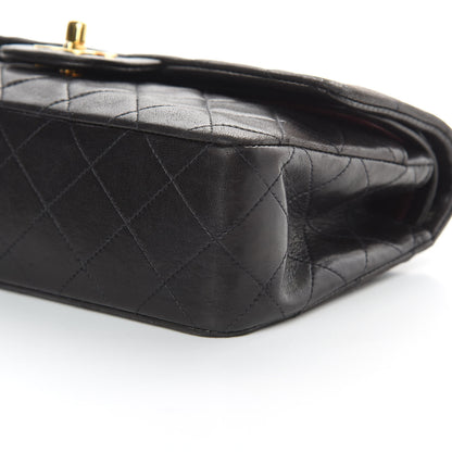 Chanel Lambskin Quilted Small Double Flap Black 12 of 16