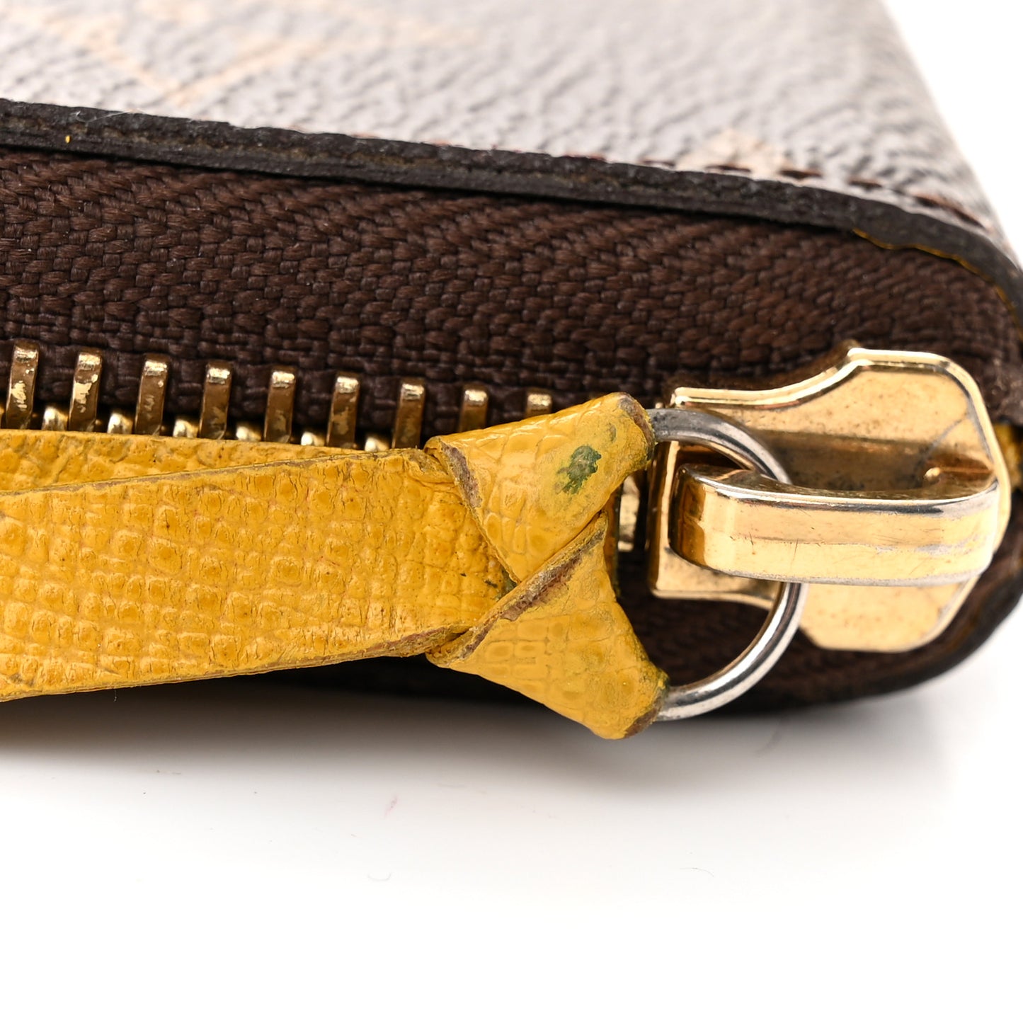 Monogram Clemence Wallet Acid Yellow