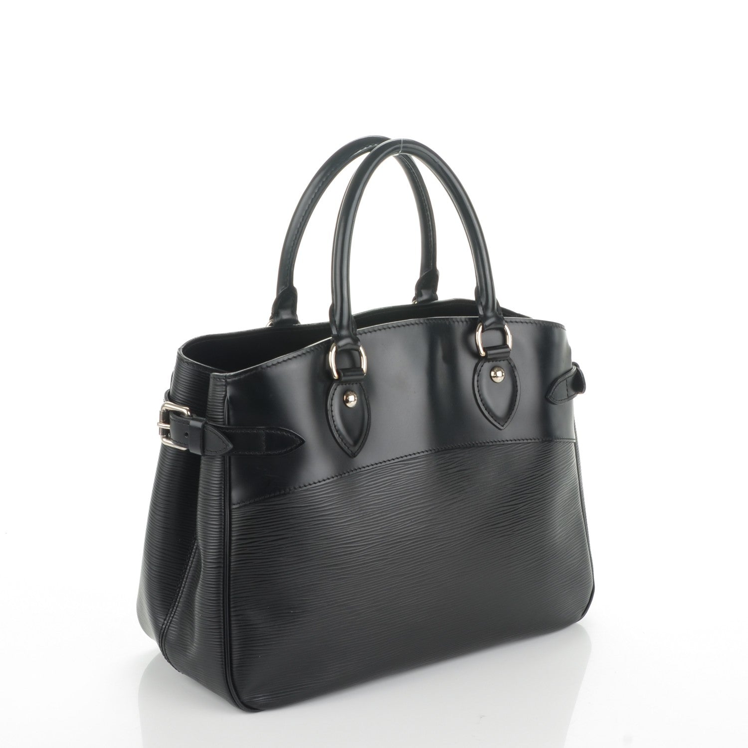 Louis Vuitton Epi Passy PM Black 3 of 8