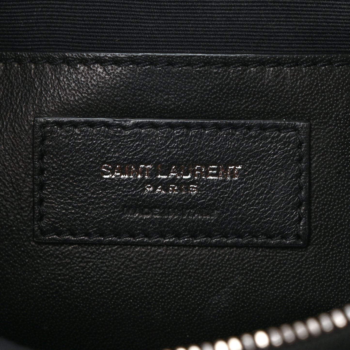 Patent Crocodile Embossed Sac Coeur Heart Shaped Clutch Black