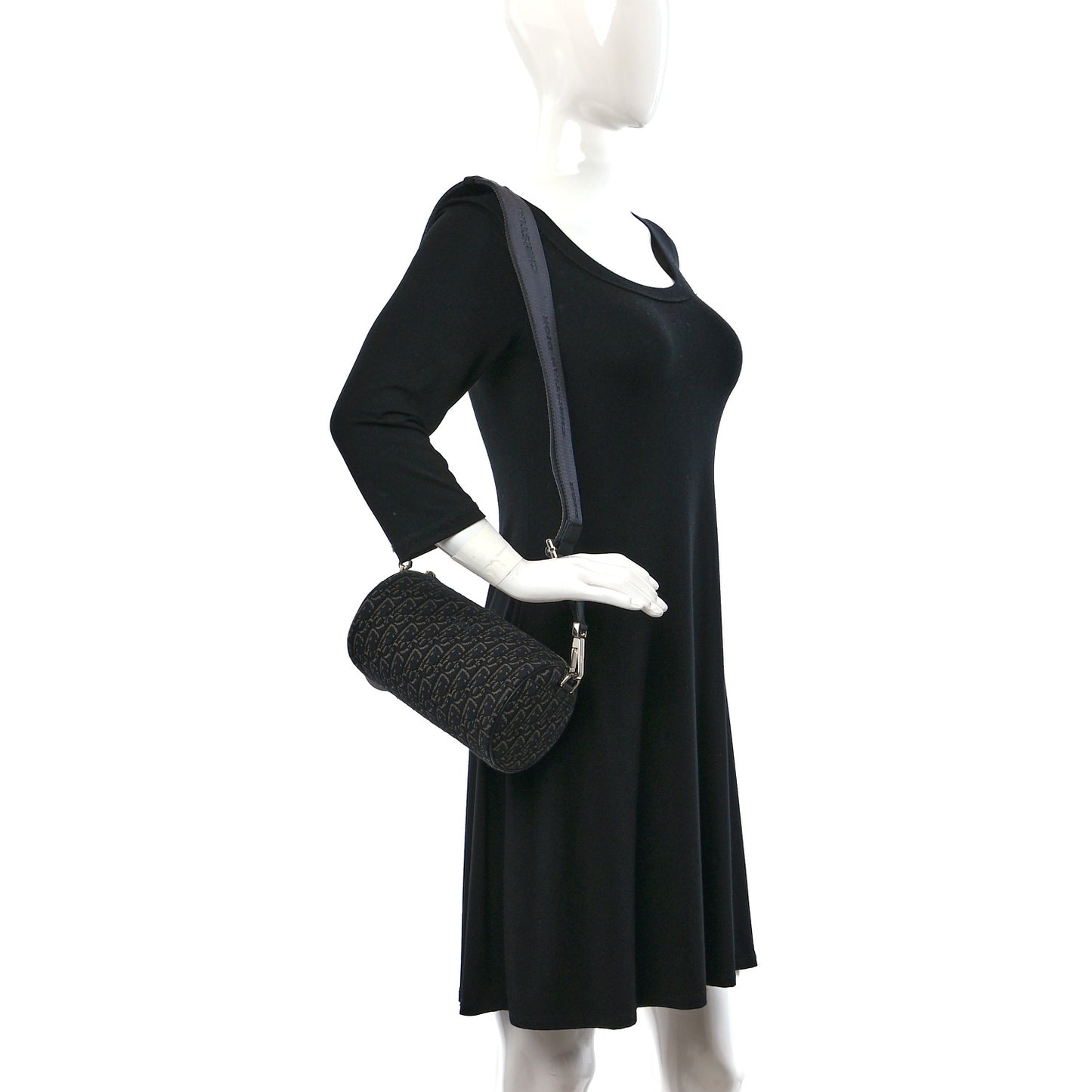 Monogram Bumble Bee Charm Pochette Ebony