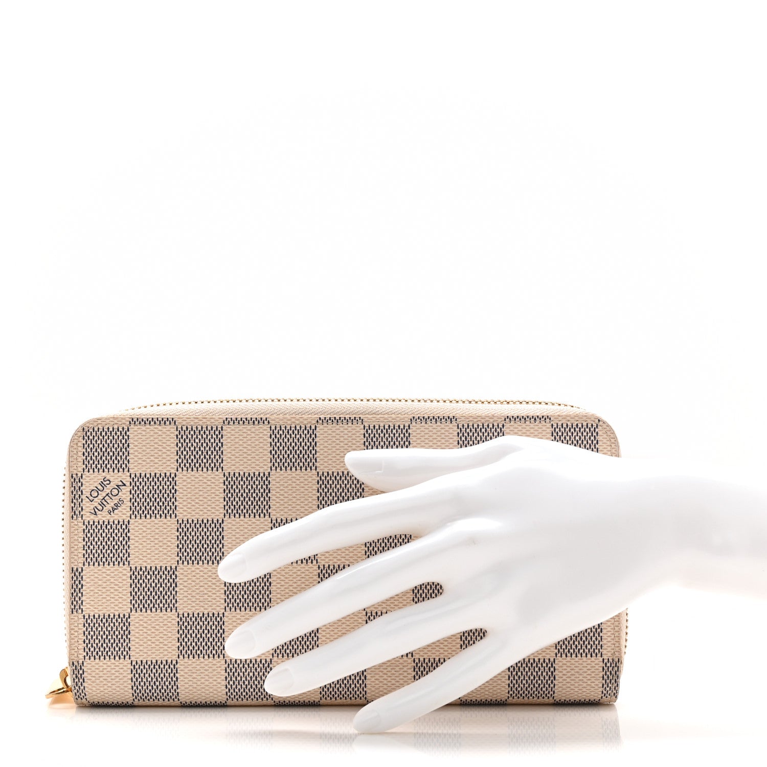 Louis Vuitton Damier Azur Zippy Wallet 2 of 7