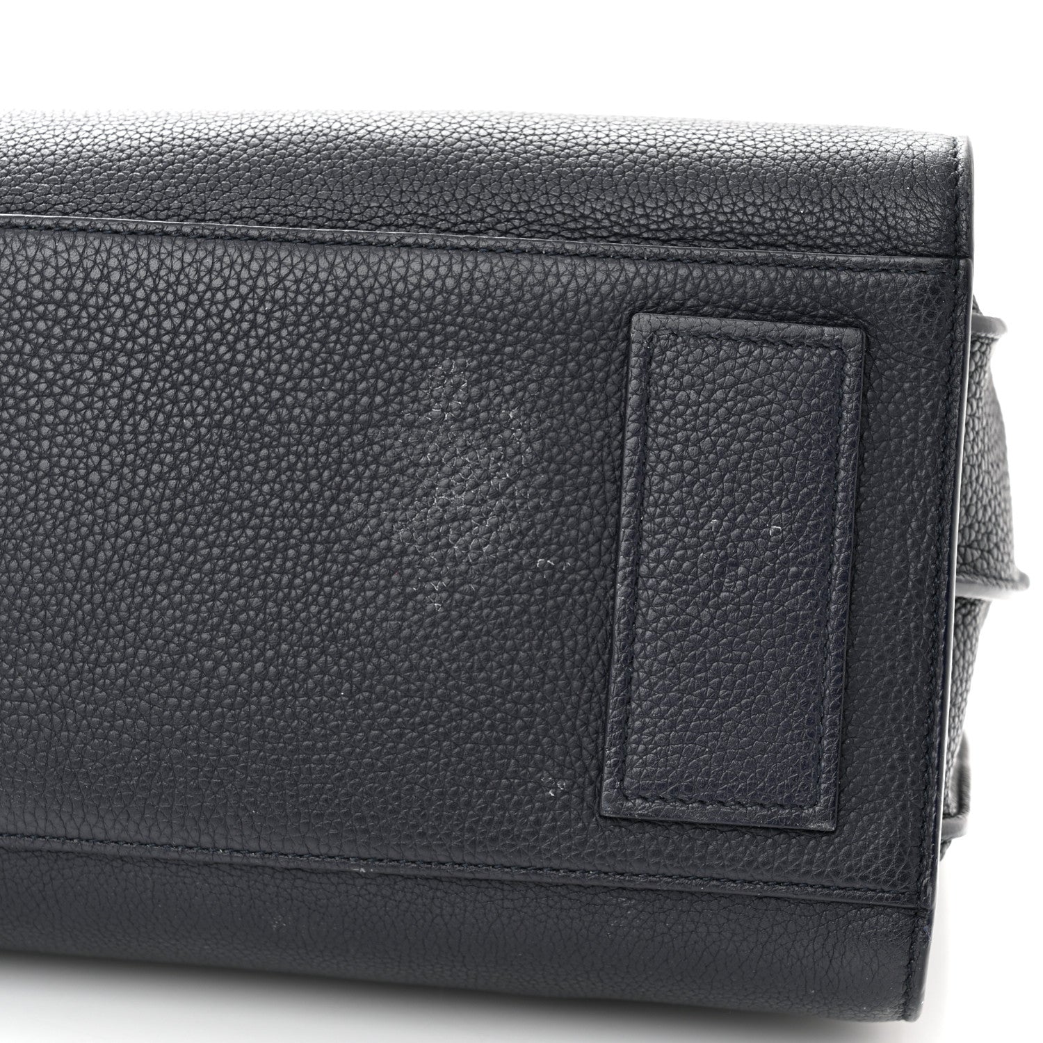 Saint Laurent Grained Calfskin Small Supple Sac De Jour Navy 10 of 12