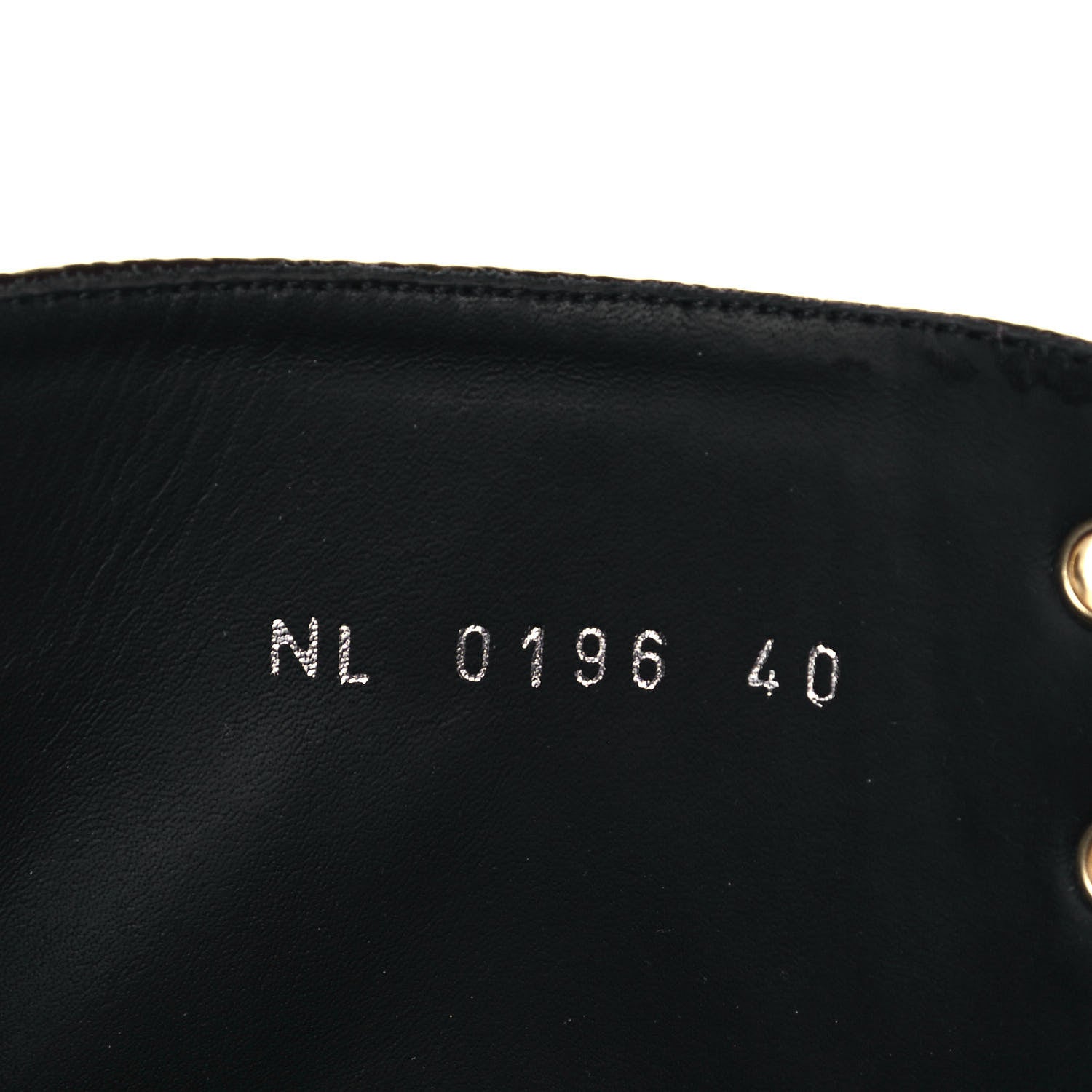 Louis Vuitton Monogram Calfskin Wonderland Flat Ranger Boots 40 Black 7 of 10