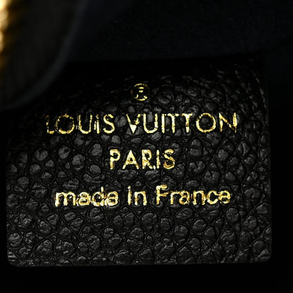Louis Vuitton Empreinte Monogram Giant Neverfull MM Pochette Black 6 of 8