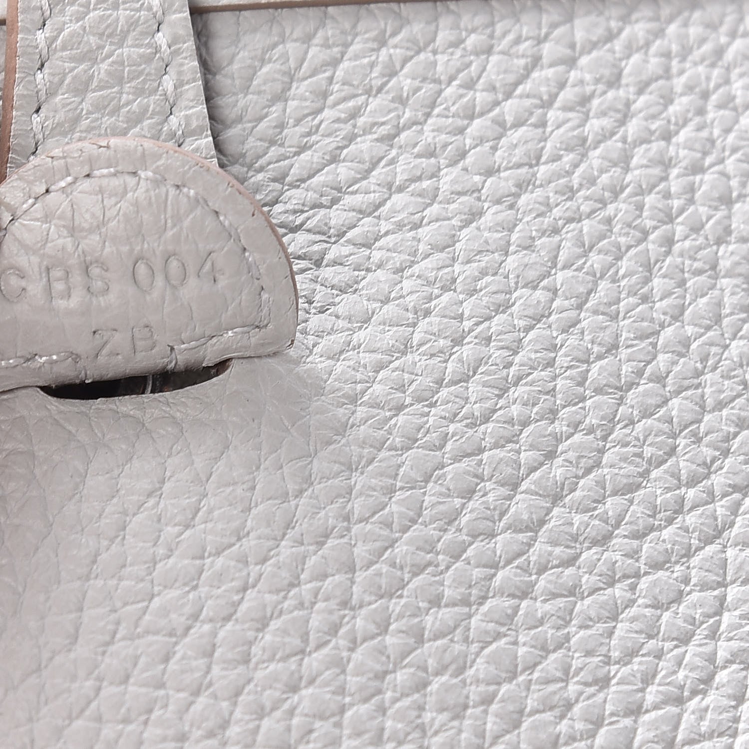 Hermes Taurillon Clemence Amazone Evelyne TPM Gris Perle Etoupe 6 of 10