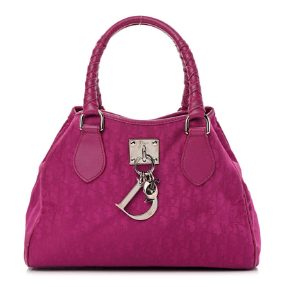 Christian Dior Nylon Monogram Small Lovely Tote Pink 1 of 14