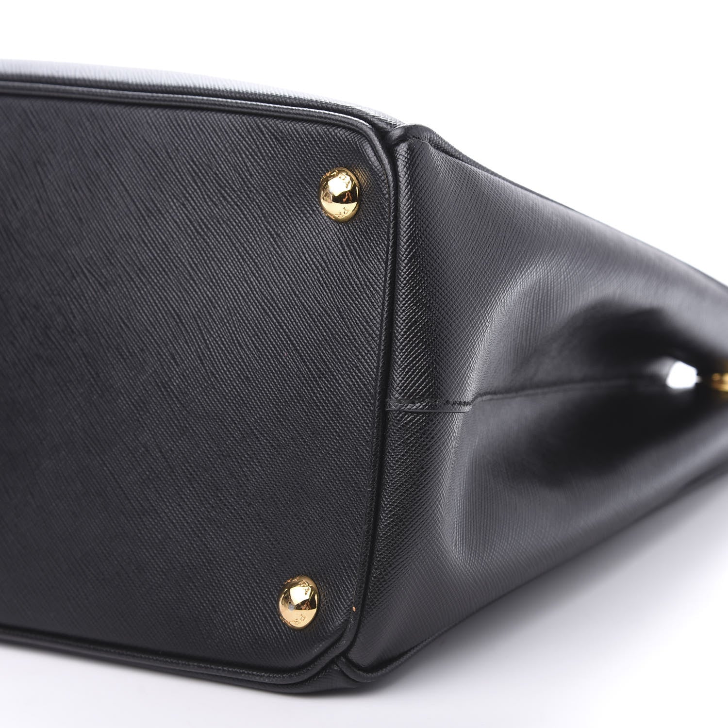 Prada Saffiano Medium Galleria Double Zip Tote Black 9 of 10