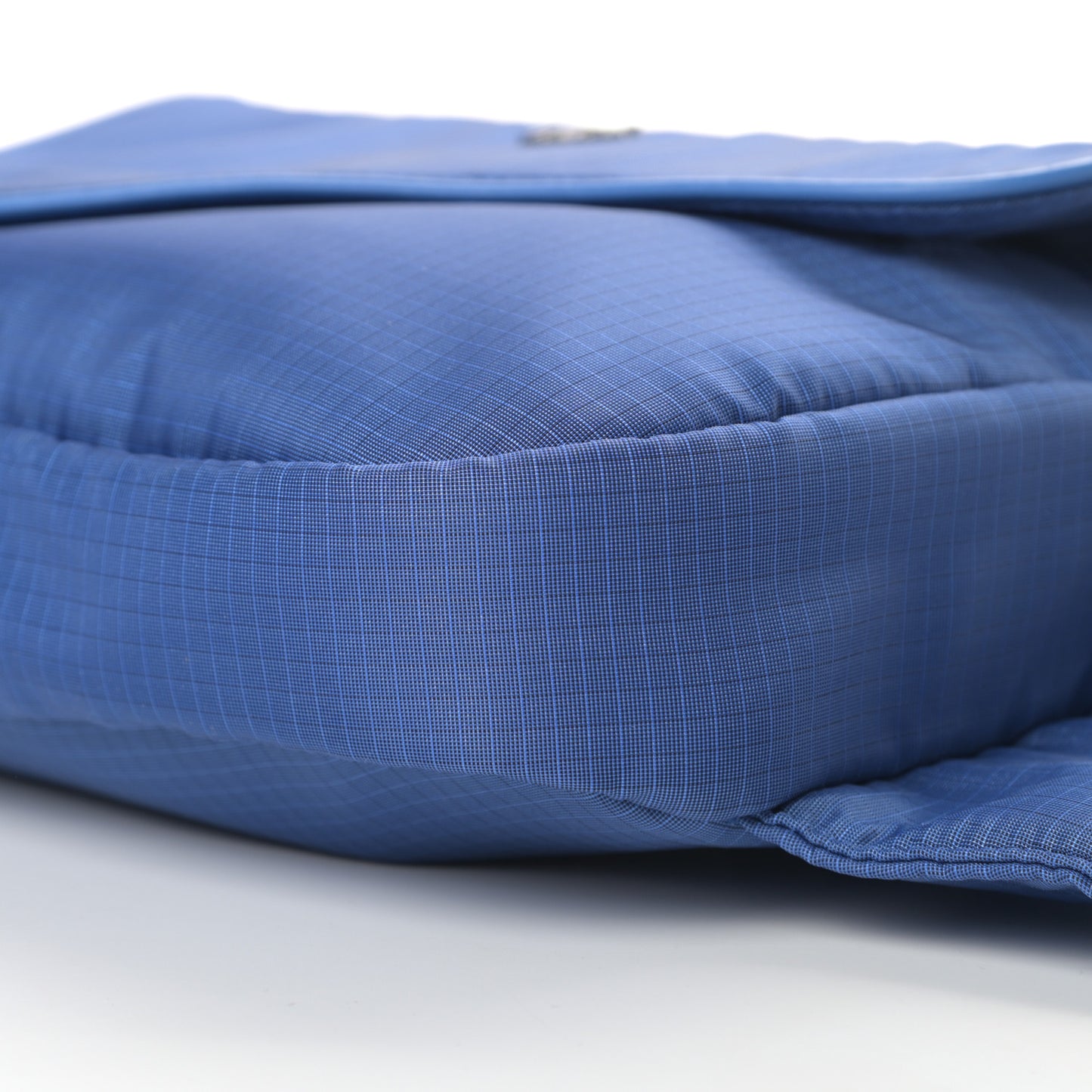 Nylon Saddle Belt Bag Blue