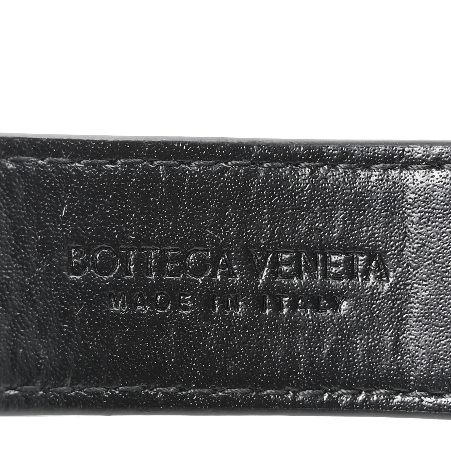 Nappa Maxi Intreccio The Belt Cassette Bag Black