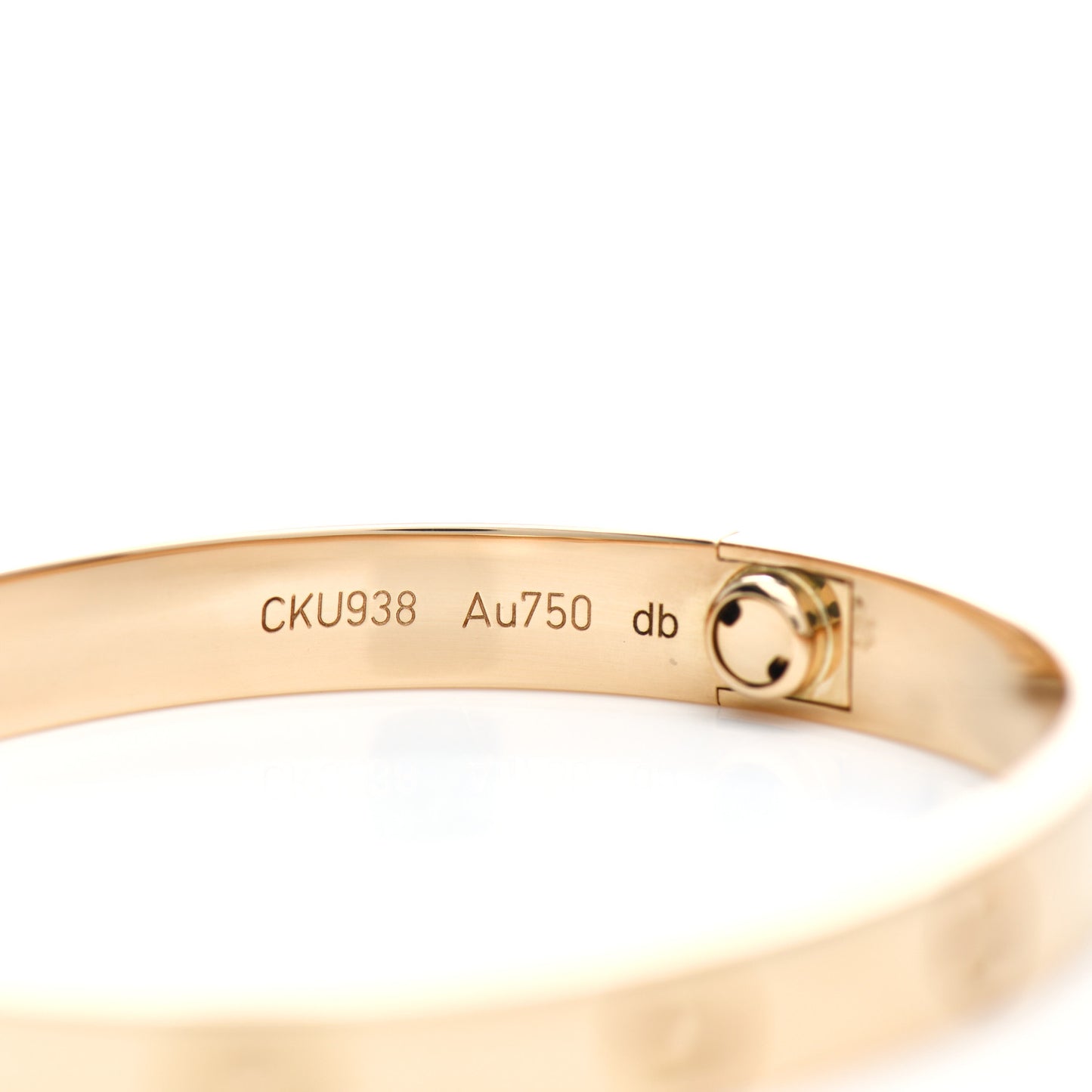 18K Yellow Gold LOVE Bracelet 16