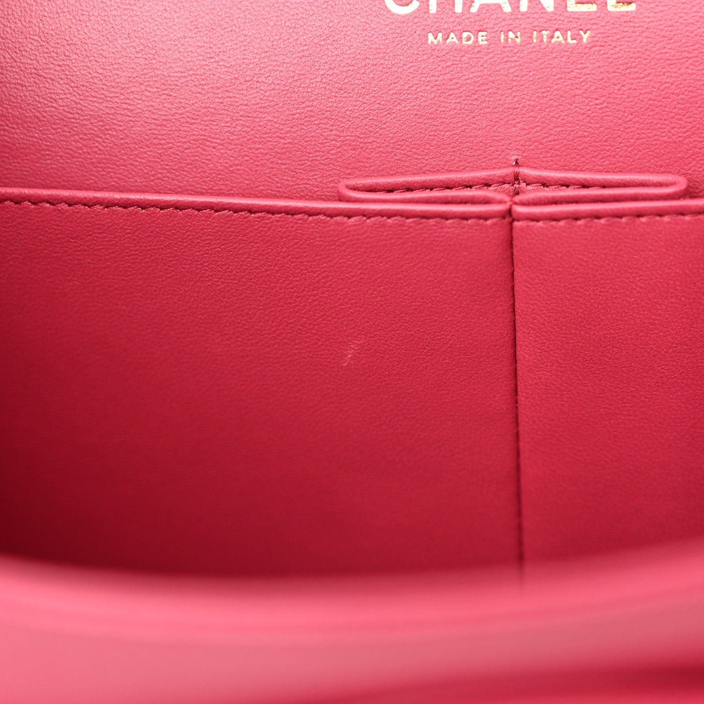 Caviar Quilted Jumbo Double Flap Dark Pink
