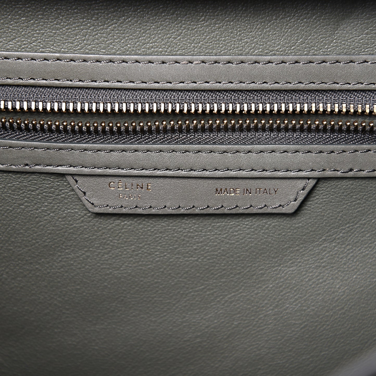 Smooth Calfskin Mini Luggage Grey