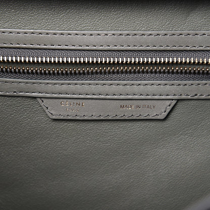 Celine Smooth Calfskin Mini Luggage Grey 6 of 9