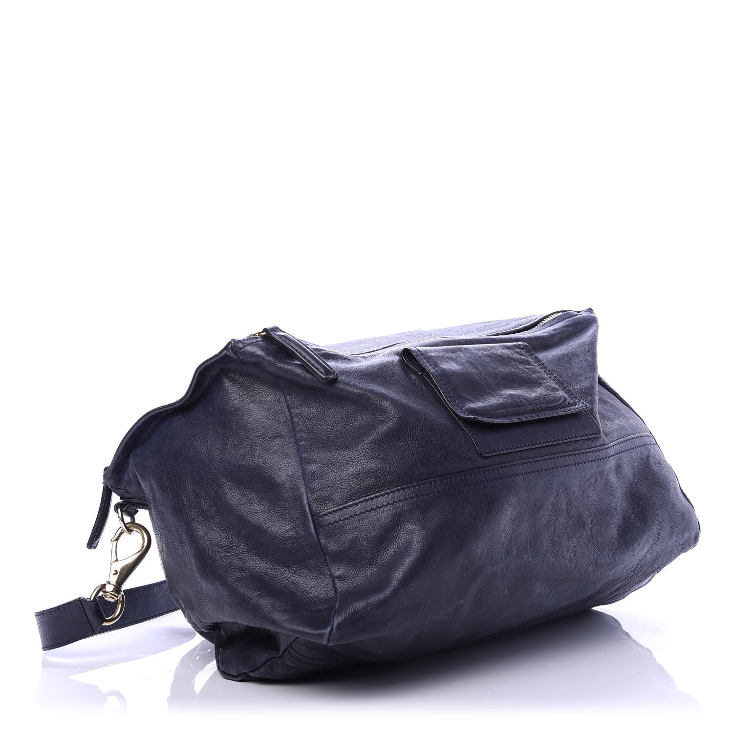 Givenchy Calfskin Medium Braided Pandora Navy 4 of 13