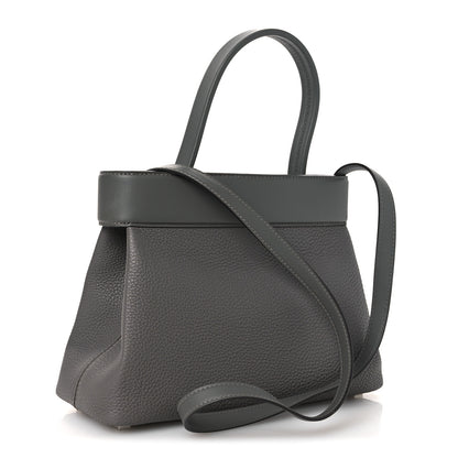 Hermes Togo Swift Medor Bag Gris Meyer 3 of 11