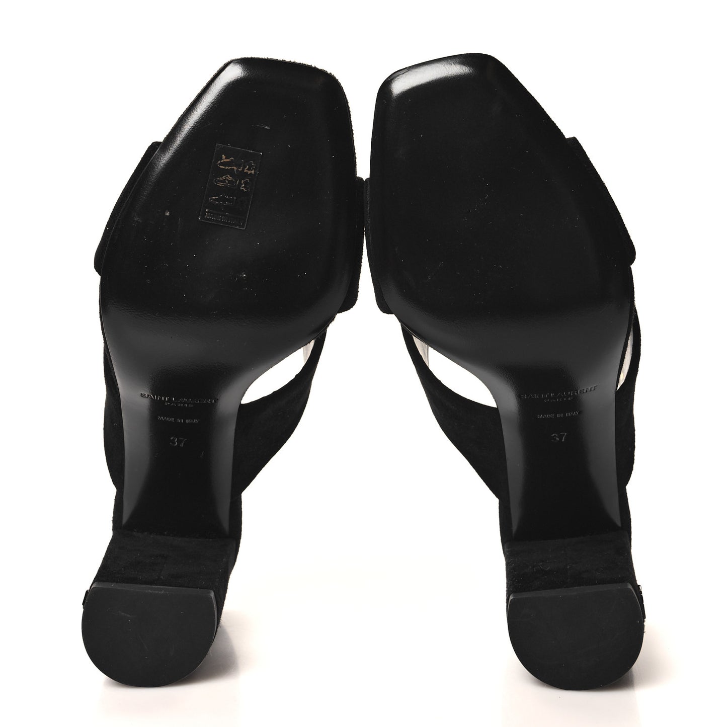 Suede LouLou Mules 37 Black