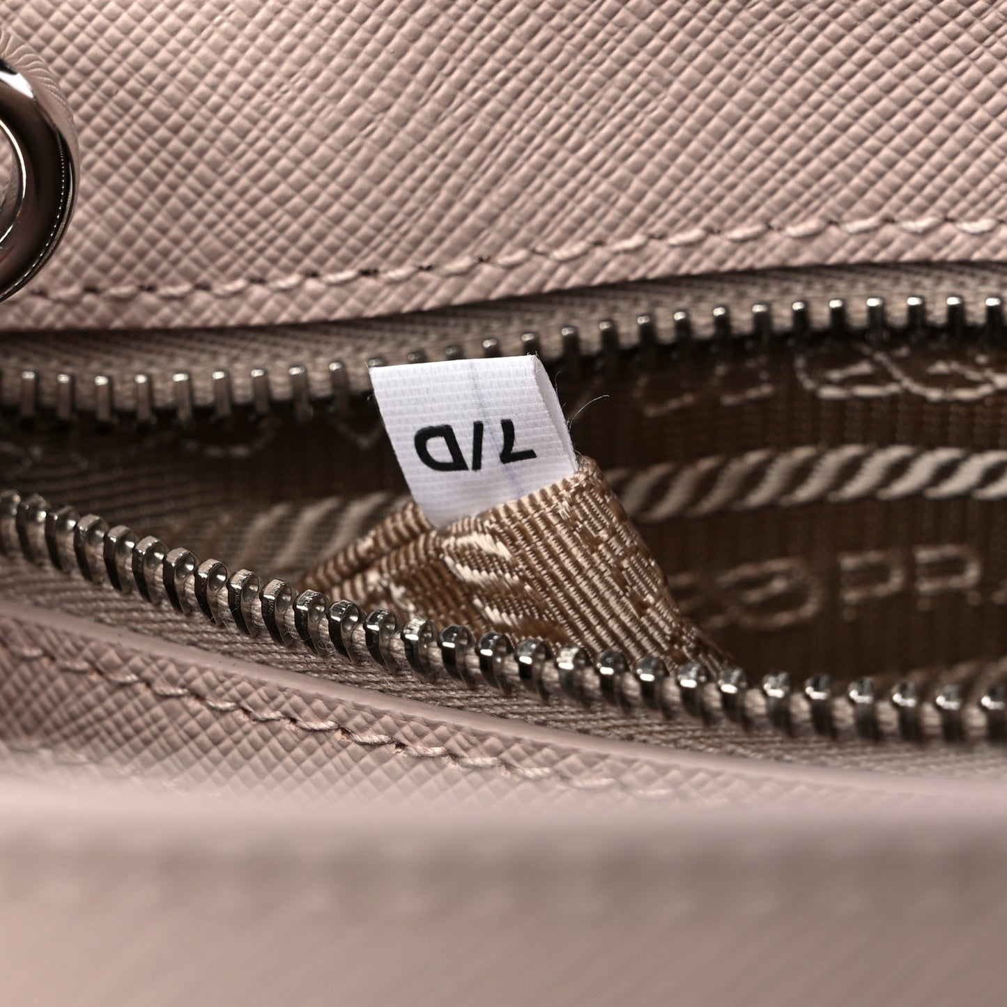 Saffiano Lux Micro Galleria Shoulder Bag Ninfea