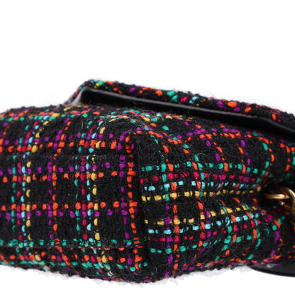 Saint Laurent Tweed Toy Loulou Shoulder Bag Black 3 of 11